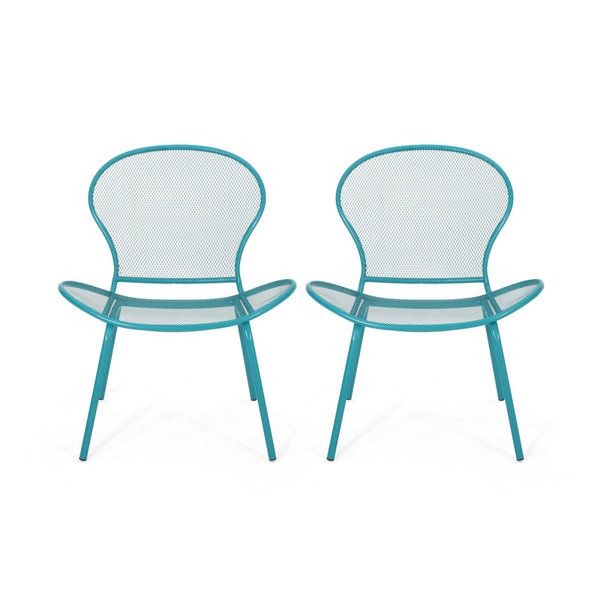 Oliver Modern Chairs with Durable Iron Frame and Mesh Seating